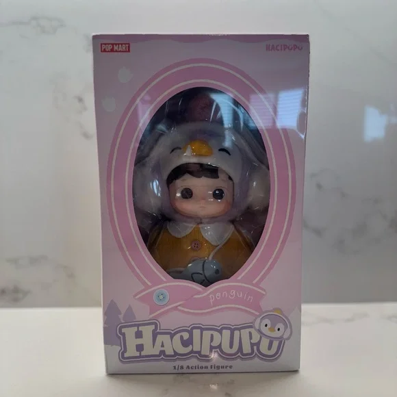 NIB HACIPUPU PENGUIN 1/8 Action Figure -POP MART-